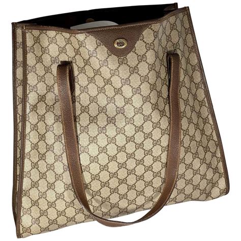 vintage gucci brown & gold designs|Vintage Gucci Bags, Accessories & Clothing .